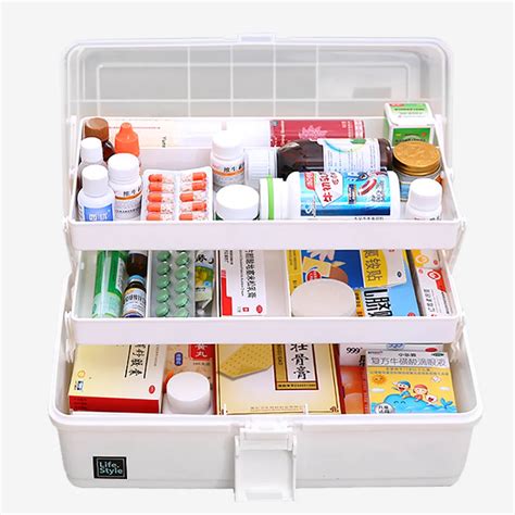 first aid medicine organizer storage box